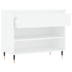 Weißes Schuhregal 70x36x60 cm
