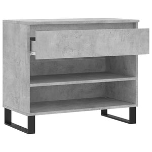 Betongraues Schuhregal 70x36x60 cm