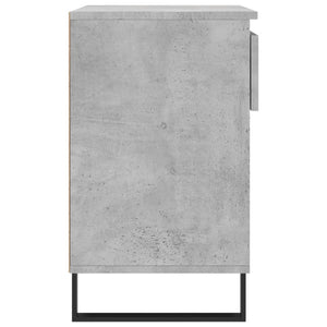 Betongraues Schuhregal 70x36x60 cm