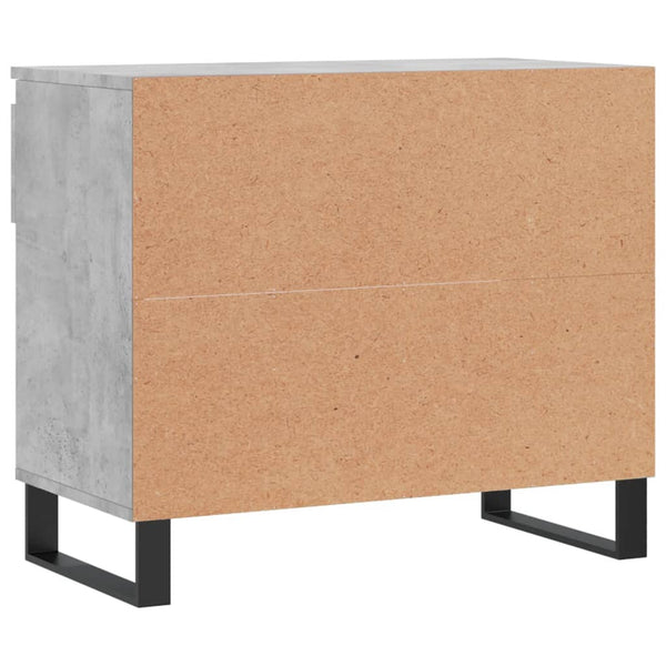 Betongraues Schuhregal 70x36x60 cm