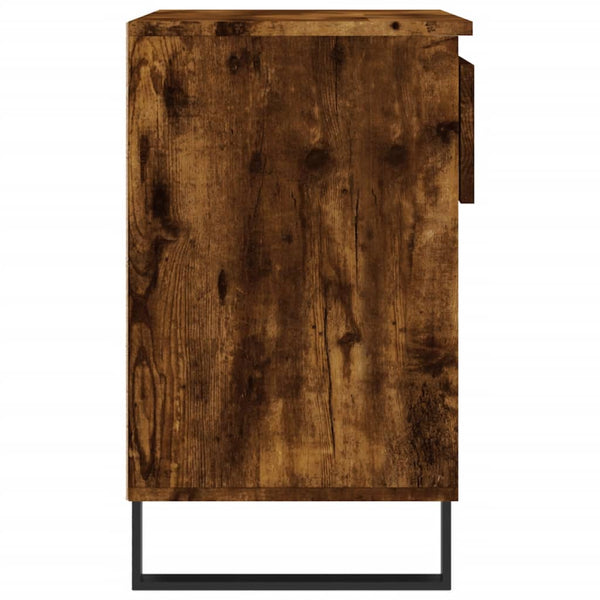 Schuhregal Räuchereiche 70x36x60 cm