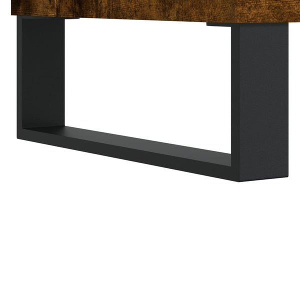 Schuhregal Räuchereiche 70x36x60 cm