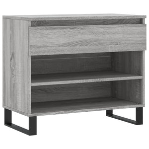 Schuhregal Grau Sonoma 70x60 cm