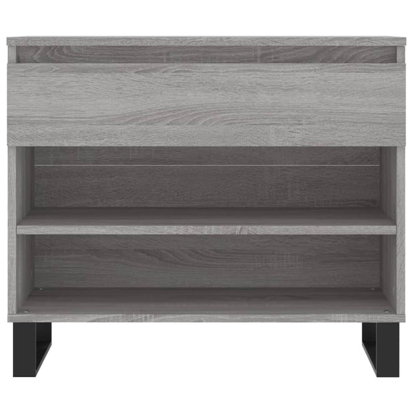Schuhregal Grau Sonoma 70x60 cm