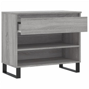 Schuhregal Grau Sonoma 70x60 cm