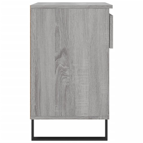 Schuhregal Grau Sonoma 70x60 cm