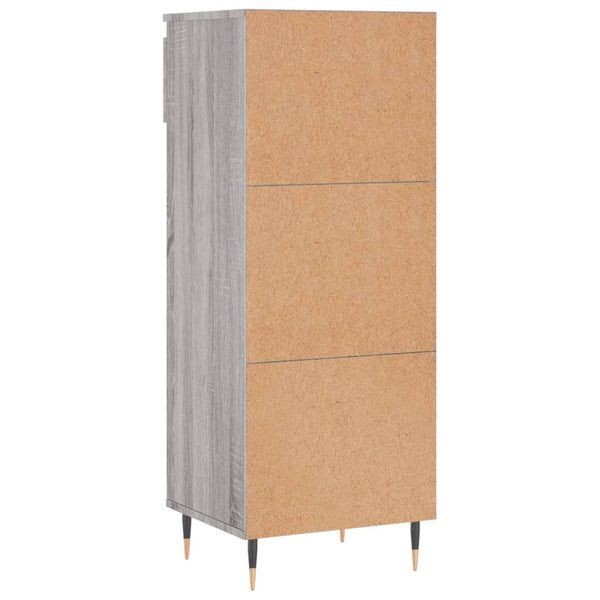 Schuhschrank Grau Sonoma Holz