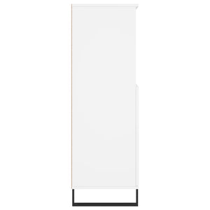 Highboard Weiß 60x36x110 cm