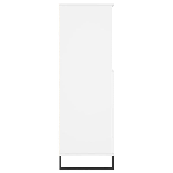 Highboard Weiß 60x36x110 cm