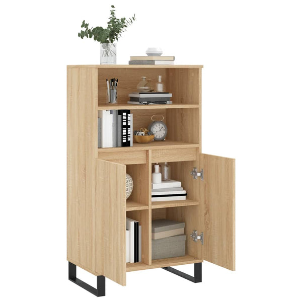 Highboard Sonoma Eiche 60x36x110 cm