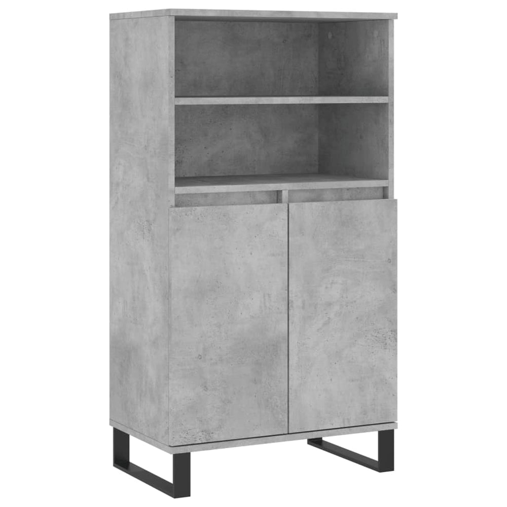 Highboard Betongrau 60x36x110 cm