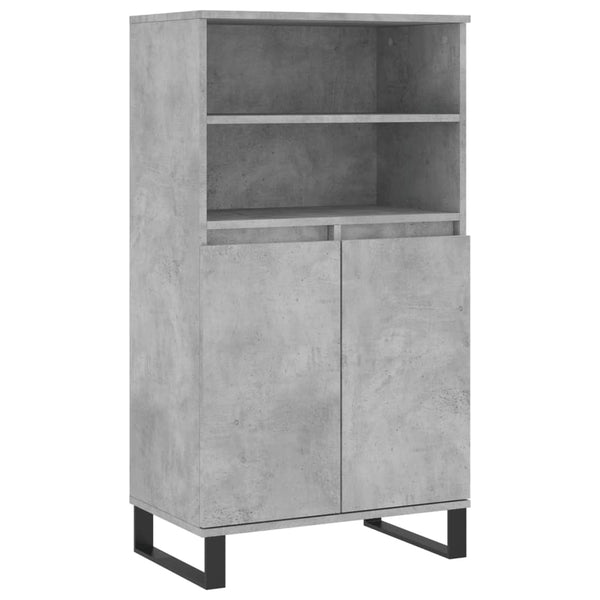Highboard Betongrau 60x36x110 cm