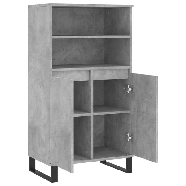 Highboard Betongrau 60x36x110 cm