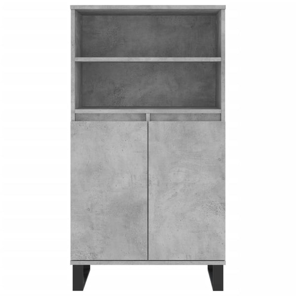 Highboard Betongrau 60x36x110 cm