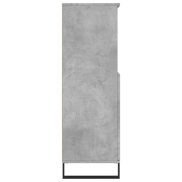 Highboard Betongrau 60x36x110 cm