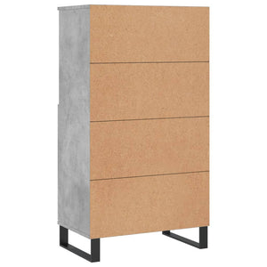 Highboard Betongrau 60x36x110 cm