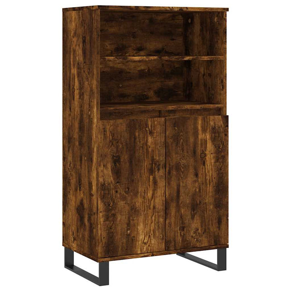 Highboard Räuchereiche 60x36x110 cm