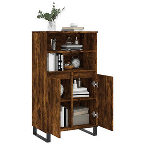 Highboard Räuchereiche 60x36x110 cm