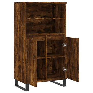Highboard Räuchereiche 60x36x110 cm
