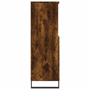 Highboard Räuchereiche 60x36x110 cm