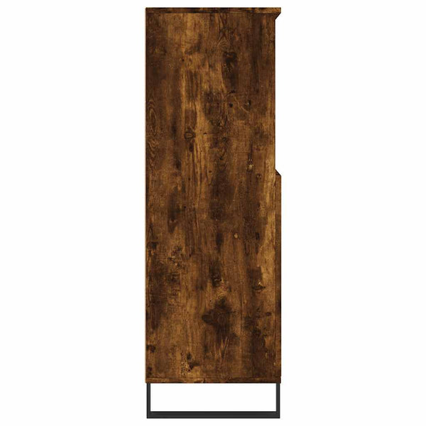 Highboard Räuchereiche 60x36x110 cm