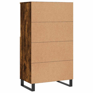 Highboard Räuchereiche 60x36x110 cm