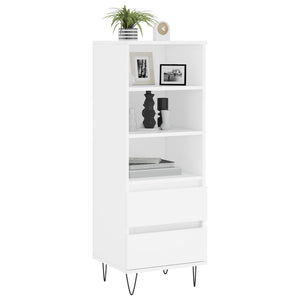 Weißes Highboard 40x36x110 cm
