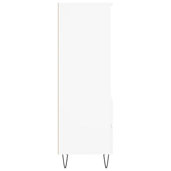 Weißes Highboard 40x36x110 cm