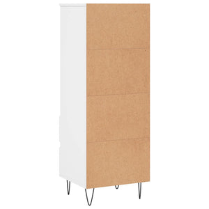 Weißes Highboard 40x36x110 cm