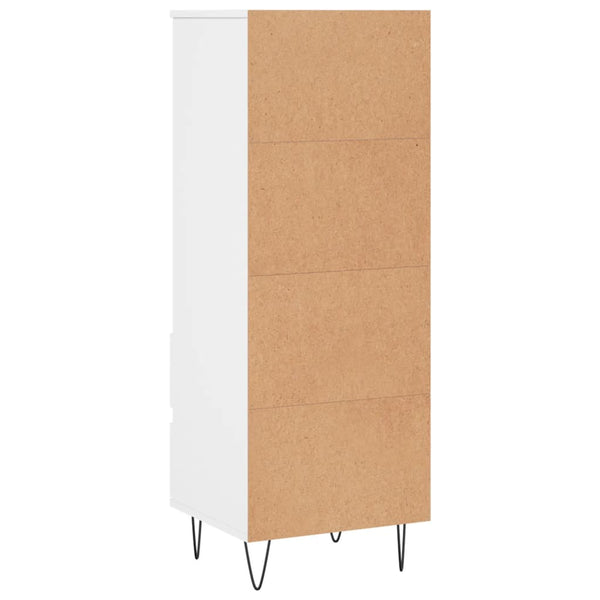 Weißes Highboard 40x36x110 cm