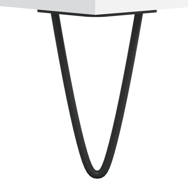 Weißes Highboard 40x36x110 cm