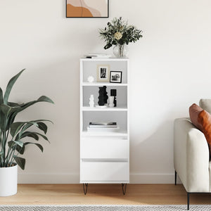 Weißes Highboard 40x36x110 cm