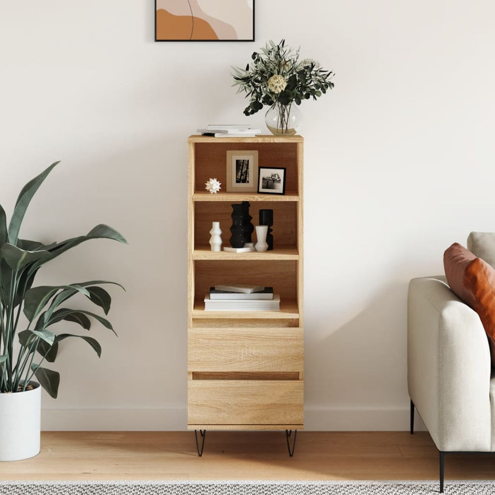 Highboard Sonoma Eiche 40x36x110 cm