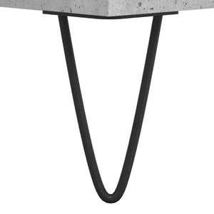 Betongraues Highboard 40x36x110 cm