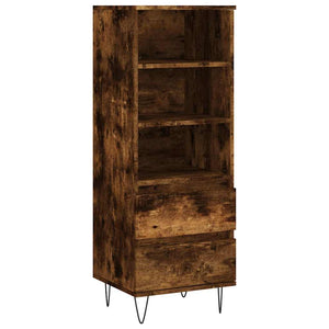 Highboard Räuchereiche 40x36x110 cm