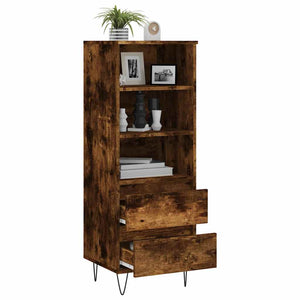 Highboard Räuchereiche 40x36x110 cm