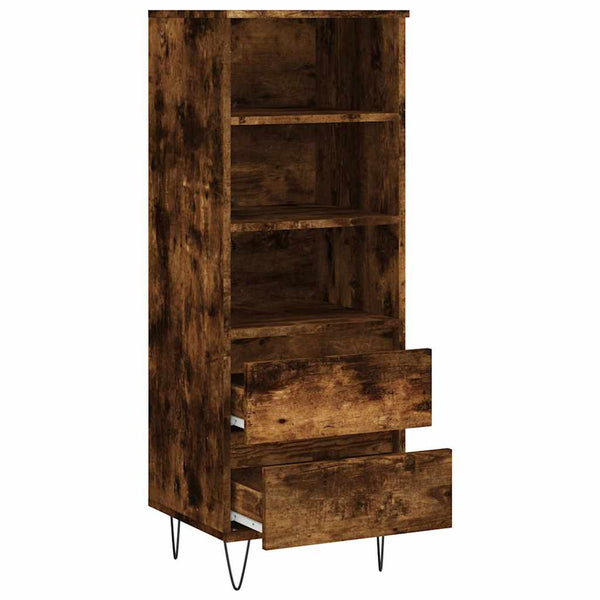 Highboard Räuchereiche 40x36x110 cm
