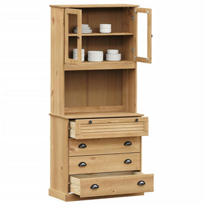 Highboard VIGO Kiefer Massivholz 80x176 cm