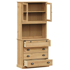 Highboard VIGO Kiefer Massivholz 80x176 cm