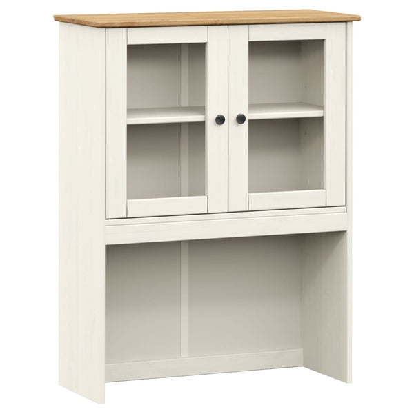 Highboard VIGO Weiß Kiefer Massivholz 80x176cm