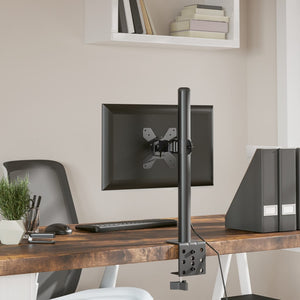 Monitorhalterung Schwarz Stahl VESA 75/100