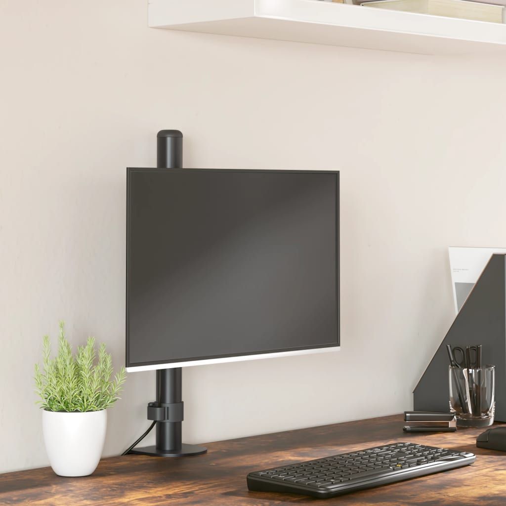 Monitorhalterung Schwarz Stahl VESA 75/100