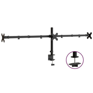Tischhalterung für 3 Monitore, VESA 75/100 mm