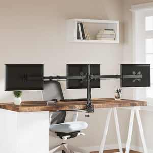 Tischhalterung für 3 Monitore, VESA 75/100 mm