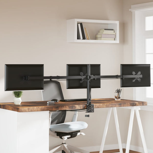 Tischhalterung für 3 Monitore, VESA 75/100 mm