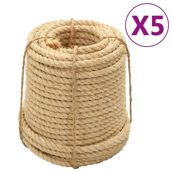 Sisalseil 14 mm, 100 m, 5er-Pack
