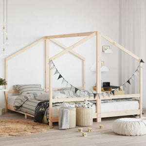 Kinderbett 90x200 Kiefer Massivholz