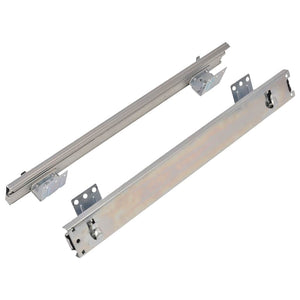 vidaXL Paniers de cuisine métalliques 2 pcs Extensibles Argenté 45 cm