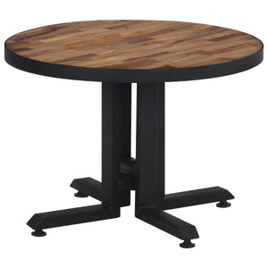 Runder Couchtisch Teakholz Ø55cm