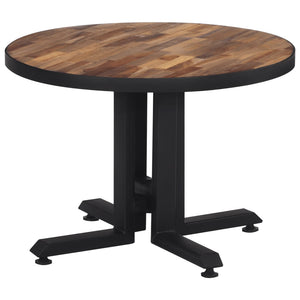 Runder Couchtisch Teakholz Ø55cm